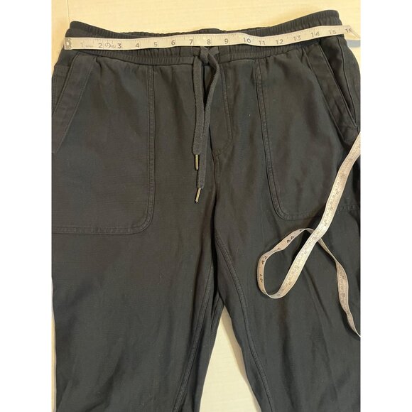 Athleta Farallon Jogger Pants For Women M Black Cotton & Spandex athletic casual - Picture 10 of 13